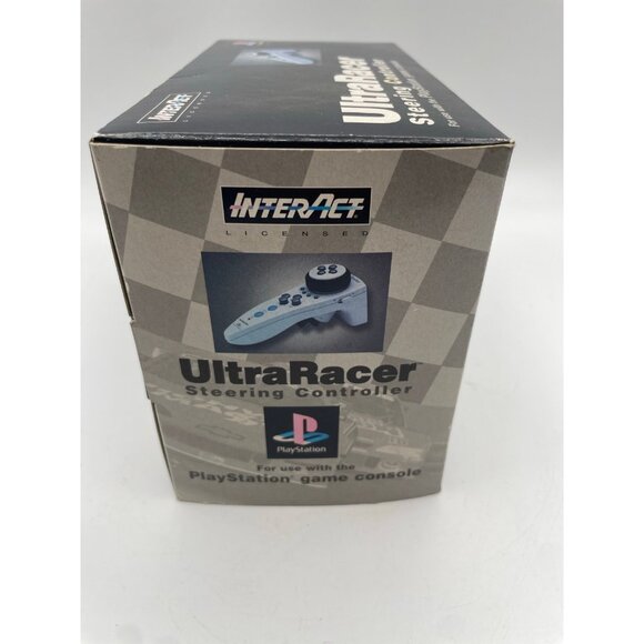 Ultra Racer Steering Controller Sony Playstation 1 PS1 New Open box - Picture 2 of 9